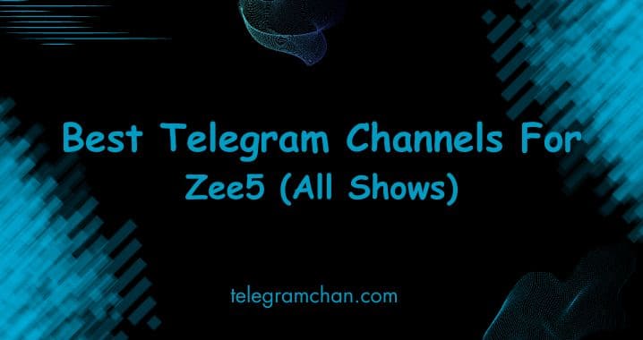 Zee5 Telegram Channel Link