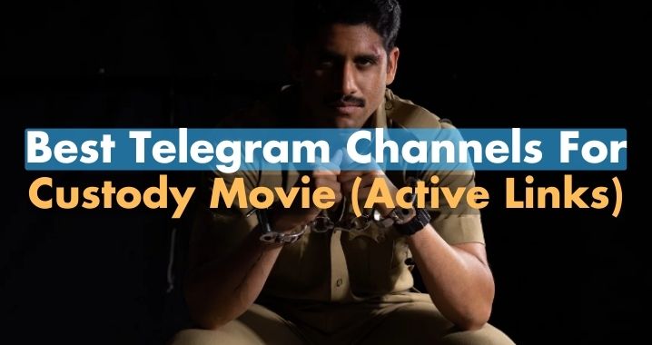 Custody Movie Telegram Channel Link