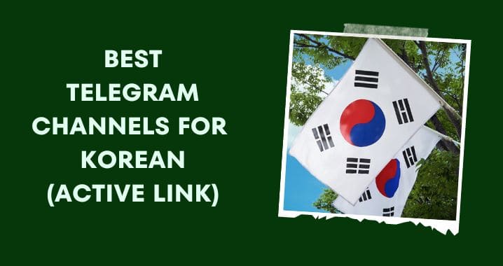Korean Telegram Group and Channel Link